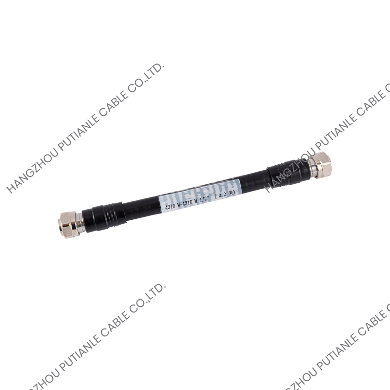 4310 mannelijk tot 4310 man met 1/2 "coaxkabel