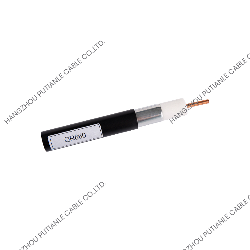 QR860 Hoge flexibiliteit 75 ohm aluminium buiskabel