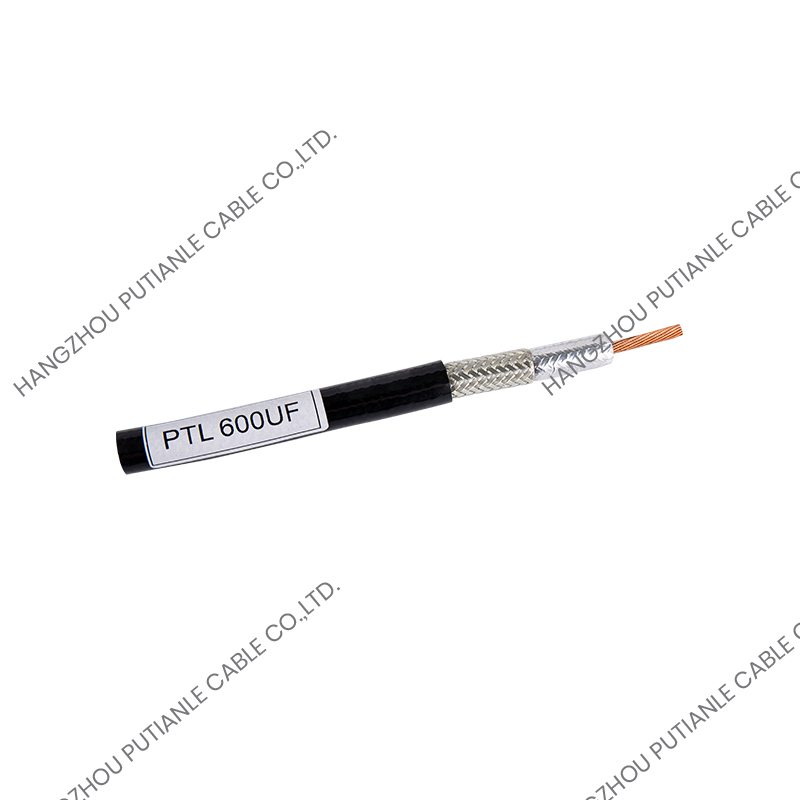 PTL600 Ultra flexibele 50 ohm vlechtkabel